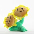 Plants Vs Zombies 2 Pehmolelusetti: Herneenampuja & Auringonkukka Anime Pehmonuket Mint