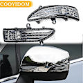 Miniatyrbilde 1 av 5: Sidespeil Blinklys for Subaru Forester Outback Legacy Tribeca LED Sidespeil Repeater Lys Left