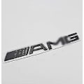 Pikkukuva 3 / 3: 2024 3D AMG -embleemi ABS Takaluukun Logo Badge Koriste Lahja Tarra (kromi), hopea -AD1-[GKS]