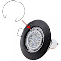 Miniatyrbilde 2 av 5: stk. Holdfjærer, klemmer og LED-lampeholder hjerteformet versjon【GKS】
