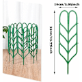 Miniatyrbilde 3 av 5: 6 stk potteplante støtte bladform klatre hjelpeplanter mini rampe for P