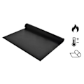 Miniatyrbillede 6 af 7: 9-pak Grillmåtte, Ovnmåtte, Bagemåtte - Non-Stick - 40x33 Sort Black 9-Pack
