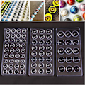 Miniatyrbillede 2 af 5: 3D Chokoladeform Polycarbonat Form Tykke Former Kap 36 holes