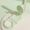 Miniatyrbillede 5 af 5: Manuel dejpress DIY dumplingmaskine, 2-i-1 dumplingform, til køkkenhjælper ved fremstilling af dumplings ravioli (grøn)
