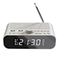 Pikkukuva 1 / 3: FM-kelloradio Bluetooth-virtauksella, pelitoistolla, LED-näytöllä, herätyskellolla, 1500 mAh, Hi-Fi-kaiutin bassokaiuttimella