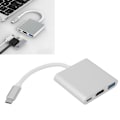 Pikkukuva 11 / 11: 3-in-1 Type C -telakointiasema USB 3.0 -telakointiasema USB C -keskitin tietokoneelle ja kannettavalle tietokoneelle