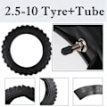 Miniatyrbillede 2 af 5: Dæk- og Slangesæt 2.50-10 2.50x10 til CRF50 XR50 PW50-AD10-