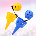 Pikkukuva 6 / 7: 2 settiä kuppeja ja pallopelejä Mini pallonkiinnityspeli pallonkiinnityskuppi【GKS】