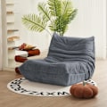 Miniatyrbillede 1 af 7: Togo Ensædersofa - Grå - Ingen montering, Ergonomisk helkropsstøtte, højdensitets fjederfyldt skum, Premium Soft-Touch betræk grå gray