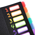 Miniatyrbild 4 av 7: Projektmapp A4 arrangör arrangör 12 fack skrivbordsmapp KLB