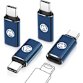 Pikkukuva 1 / 2: Lightning–USB-C-sovitin – PD-pikalataus, yhteensopiva iPhone 15:n/iPadin/MacBookin kanssa [GKS]