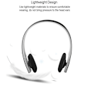 Pikkukuva 3 / 11: Langattomat ladattavat over-ear Bluetooth-kuulokkeet White