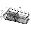 Miniatyrbillede 2 af 4: PilleæskerTablet-deler til små og store tabletter Pilledeler med tablet-rum (blå)
