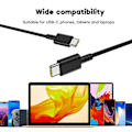 Pikkukuva 2 / 5: Universaali 65W USB-C kannettava laturi Chromebookseille, Thinkpadille, kannettaville tietokoneille, puhelimille, PD-pikalaturille, Type-C virtalähde