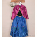 Pikkukuva 2 / 4: Elsa Frozen Anna-mekko Tytöille Lumikuningatar Juhla Cosplay-asu 140 cm