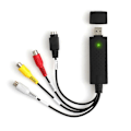 Miniatyrbillede 2 af 5: Audio Video DVD VHS Capture Card USB 2.0 VHS til DVD Konverter Adapter