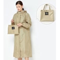 Miniatyrbillede 1 af 6: Trendy vindjakke regnjakke, let og åndbar, ensfarvet Khaki Khaki L