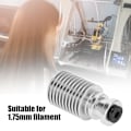 Miniatyrbillede 8 af 8: Køleplade Ekstruder Sølv Rustfrit Stål 1.75mm Filament Opgraderingstilbehør til 3D-printere{GKS}