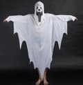Halloween-spökdräkt för vuxna, djävulsdräkt, skräckkläder