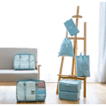 Miniatyrbild 5 av 5: 7-delars set reseorganisatörer för bagage, vattentäta packpåsar
