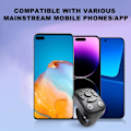 Miniatyrbilde 3 av 10: Tiktok Bluetooth Fjernkontroll Scroll Ring Sidevender Fjernkontroll Pink