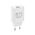 Miniatyrbillede 4 af 5: Borofone BA21A Hongtu enkelt port QC3.0 oplader mobiltelefon universal europæisk standard hurtig opladningshoved