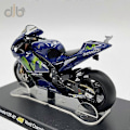 Pikkukuva 4 / 5: 1:18 Painevalettu moottoripyörämalli YZR-M1 2004 / 2017 Urheilukilpapyörän pienoismalli