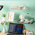 Miniatyrbild 2 av 7: Väggmonterad Routerhållare TV Set-Top Box Hållare Metall Router Förvaringsställ [GKS] Black