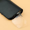 Miniatyrbillede 6 af 6: Rammeløs forstørrelsesglas foldbar håndfri clip på klare forstørrelsesglas linse nøjagtig smykkevurdering ur reparation værktøj