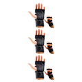 Miniatyrbillede 2 af 5: Diorama Miniature Malet Figur Harpiks Model Tog Bygning Skrivebord Dekoration Stil 4 Black L 3Set