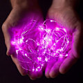 Miniatyrbild 4 av 6: 30 LED 3M rosa ljusslinga, perfekt för