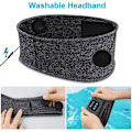 Miniatyrbilde 6 av 10: Trådløse hodetelefoner bluetooth 5.0 sovehodetelefoner sportshodetelefoner 1pc Blue＋1pc Grey 1 pc blue＋ 1 pc gray