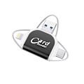Miniatyrbild 6 av 6: Bästa Kvalitet 4 i 1 SD-Kortläsare Micro TF Adapter för Visning av Kamerabilder och Videor på Windows Mac iPhone Android