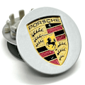 Miniatyrbillede 2 af 6: 4-pak - Porsche Navkapsler / Hjulnav Emblemer - B 9 95 76mm