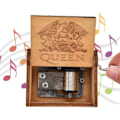 Miniatyrbilde 2 av 5: Bohemian Rhapsody Musikkboks, Retro Stil Antikk Håndsveiv Musikkboks til Bursdag, Jul, Jubileum, Bryllup, Valentinsdag, Morsdag