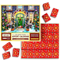 Miniatyrbillede 1 af 5: Adventskalender 2023 Julpuslespil 24 dele 1008 puslespilbrikker Nedtælling til julegaver til børn