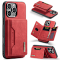 Pikkukuva 6 / 11: iPhone magneettinen korttikotelo, magneettinen jaettu puhelinkotelo - kahvi Combination Coffee IP15 Pro Max