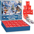 Miniatyrbild 1 av 5: Adventskalender Pussel - 1008 Delar Pussel, Adventskalender Pussel för Vuxna och Barn, Julpussel, Jul, Present