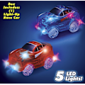Pikkukuva 4 / 10: Magic Tracks LED -valaistu autorata 193 Parts + 1 Car
