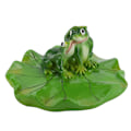 Miniatyrbillede 4 af 9: Flydende Frø Par Svømmepøl Dam Flydende Dyr Badekar Have Dekoration Statue Ornamenter【ad】