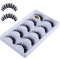 Pikkukuva 4 / 8: (iLashes.SE) 5 paria tekoripsiä - 3D faux mink G600 musta (iLashes.SE) (G-600)
