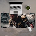 Miniatyrbillede 5 af 7: Black Myth: Wukongs loyale fans og spillere, der søger e-sportsudstyr i høj kvalitet, den overdimensionerede computerbordmåtte er dit bedste valg 1