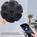 Pikkukuva 3 / 6: Älykäs musiikki nyrkkeilykone seinämaalitaulu Bluetooth-yhteensopiva harjoitteluväline nyrkkeilyhanskoilla musta Black Wind Car Model