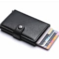 Miniatyrbillede 4 af 6: RFID Aluminium Beskyttelseskortholder Sort