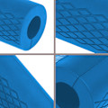 Miniatyrbilde 4 av 8: Silikon Barbellgrep Håndbeskyttelse Chins Tape Arm Blaster Adapter for Hantel Ergonomisk Design Stresslindring