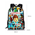 Miniatyrbilde 3 av 3: Roblox Spill Barn Ryggsekk Lunsjpose Reisevesker Mini Gave A