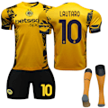 Miniatyrbillede 1 af 2: Internazionale Milano Udebanetrøje Børn 2024-2025 Nr. 10 Lautaro[GKS] away twenty two