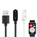 Miniatyrbilde 5 av 5: 1m USB-ladekabel for Huawei Band 6 Pro/Huawei Watch Fit/Watch 4X/Honor Watch Es/Band 6-ladekabel white