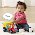 Pikkukuva 5 / 5: VTech Drop & Go -tiivistyskuorma-auto (Helppo avata pakkaus)