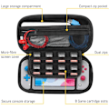 Miniatyrbild 3 av 7: Nintendo Switch Lite Fodral - Skyddande Resefodral med Förvaring för Switch Lite Spel & Tillbehör